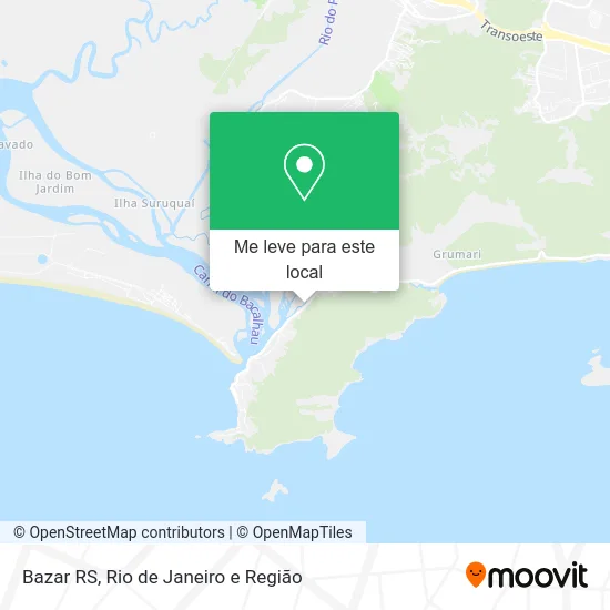 Bazar RS mapa