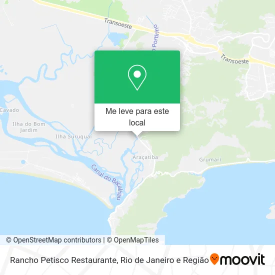 Rancho Petisco Restaurante mapa