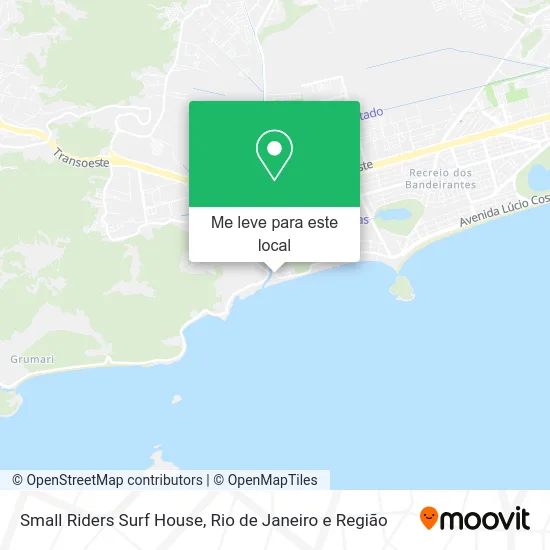Small Riders Surf House mapa