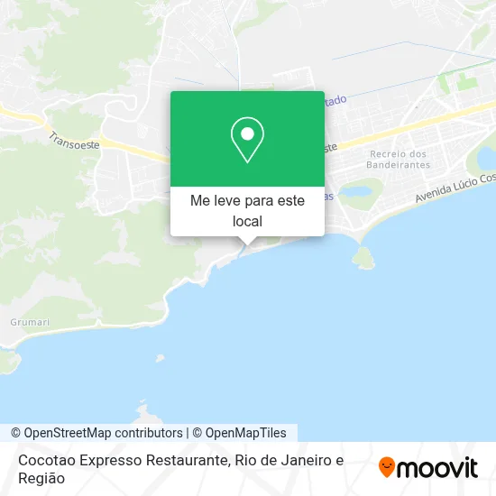 Cocotao Expresso Restaurante mapa