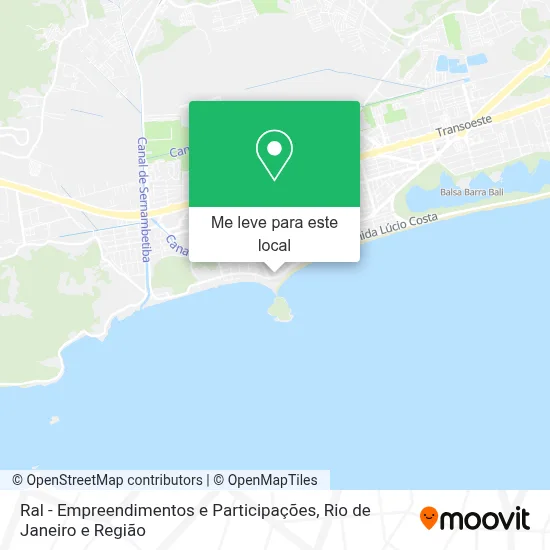 Ral - Empreendimentos e Participações mapa