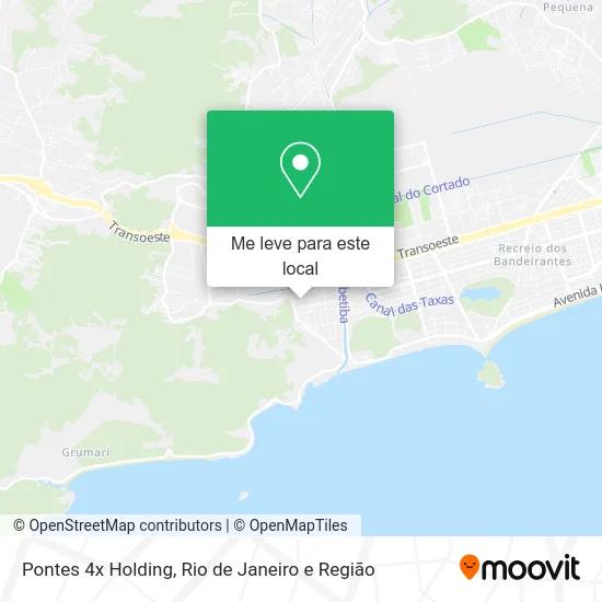 Pontes 4x Holding mapa