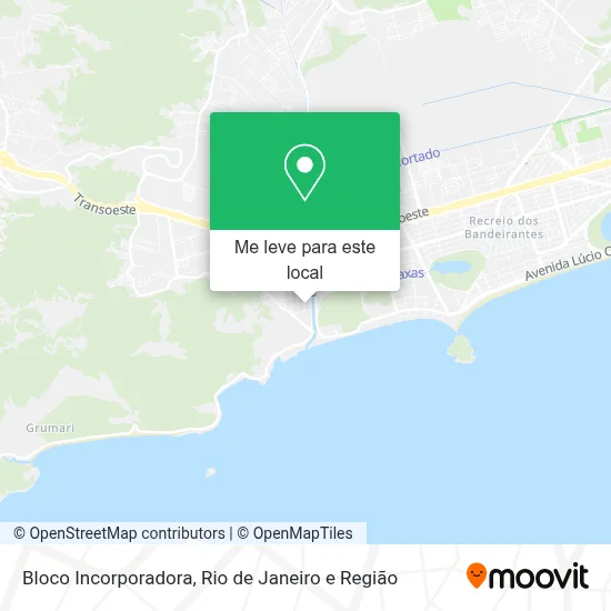 Bloco Incorporadora mapa