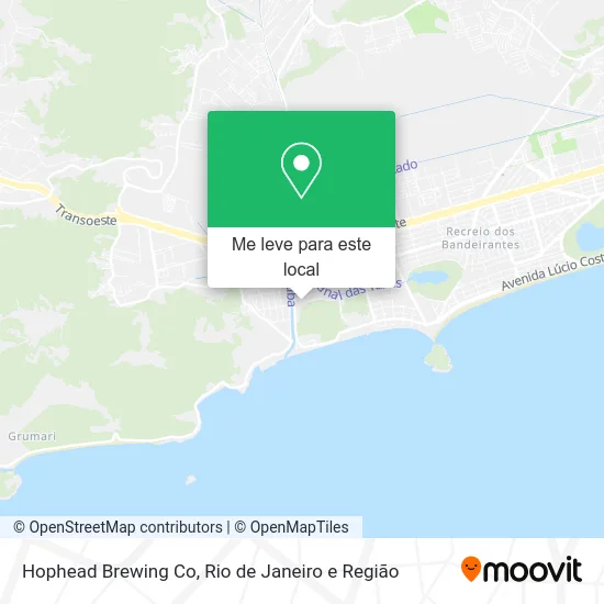 Hophead Brewing Co mapa