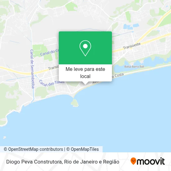 Diogo Peva Construtora mapa