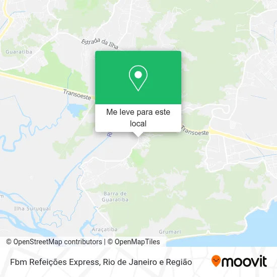 Fbm Refeições Express mapa