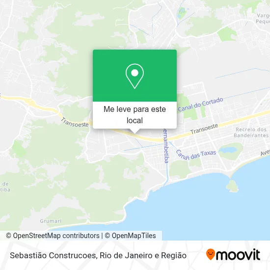 Sebastião Construcoes mapa