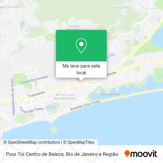 Pour Toi Centro de Beleza mapa