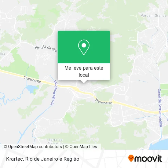 Krartec mapa