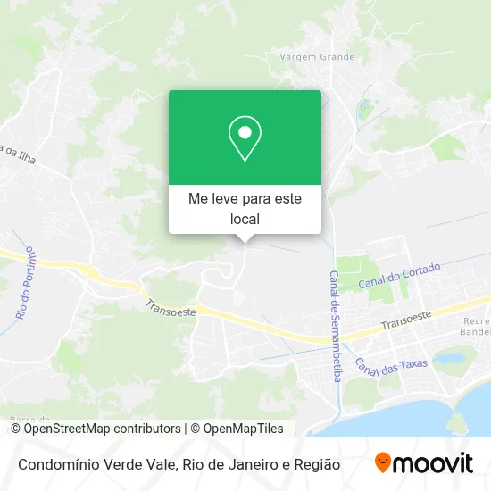 Condomínio Verde Vale mapa