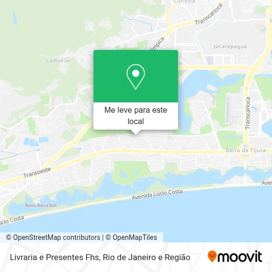 Livraria e Presentes Fhs mapa