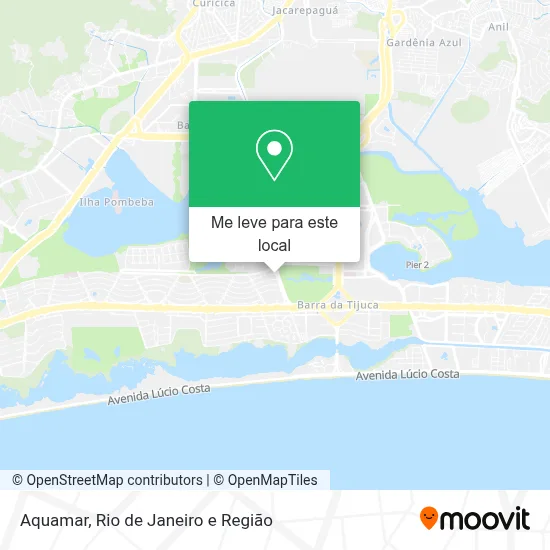Aquamar mapa