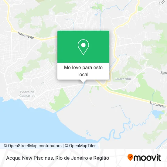 Acqua New Piscinas mapa