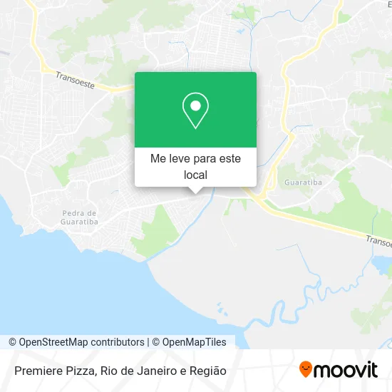 Premiere Pizza mapa