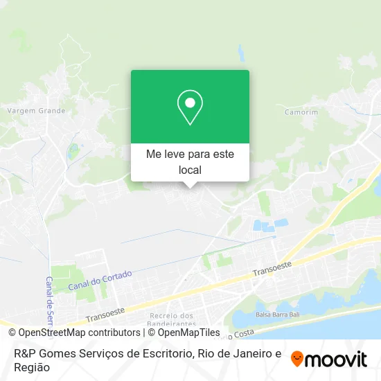 R&P Gomes Serviços de Escritorio mapa