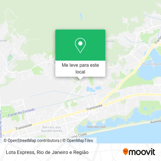 Lota Express mapa