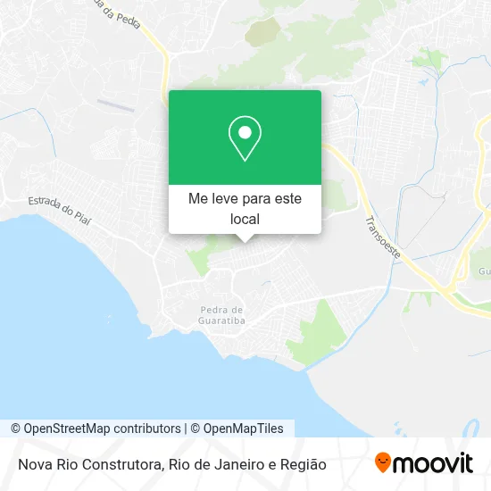 Nova Rio Construtora mapa