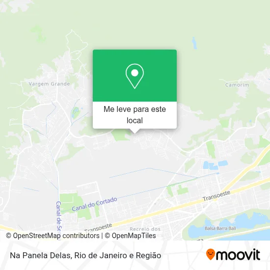 Na Panela Delas mapa