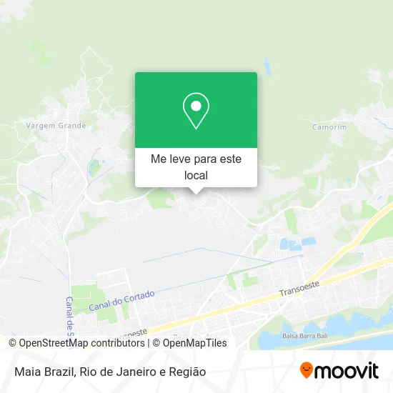 Maia Brazil mapa