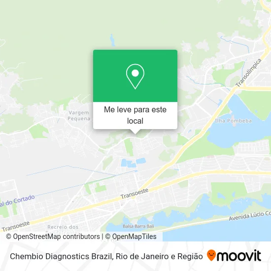 Chembio Diagnostics Brazil mapa