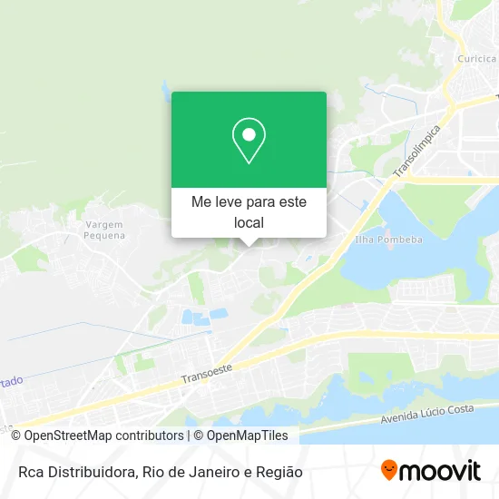 Rca Distribuidora mapa