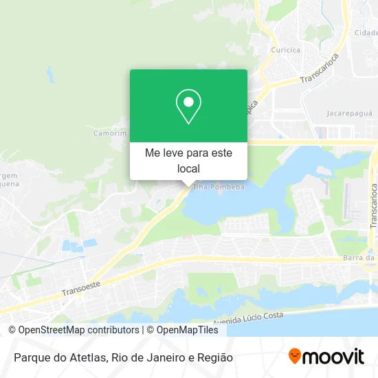 Parque do Atetlas mapa