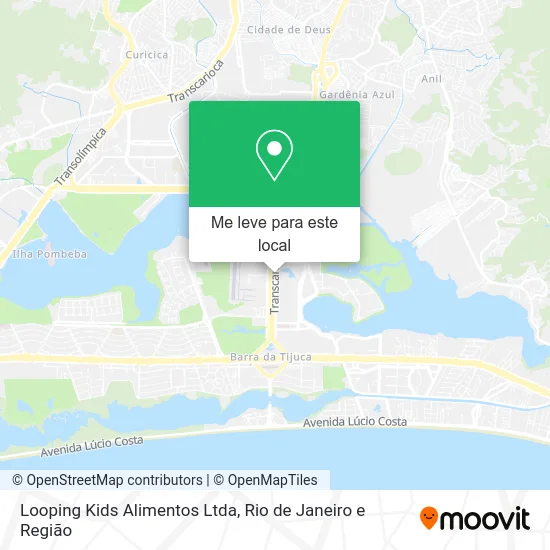 Looping Kids Alimentos Ltda mapa