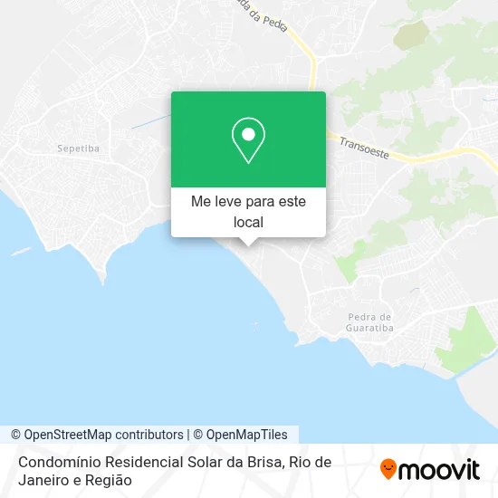 Condomínio Residencial Solar da Brisa mapa