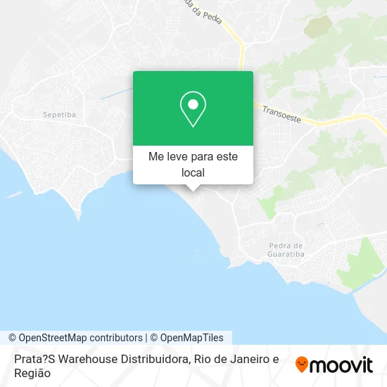 Prata?S Warehouse Distribuidora mapa