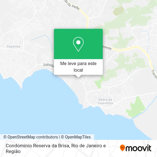 Condomínio Reserva da Brisa mapa