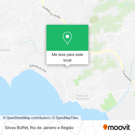 Silvas Buffet mapa