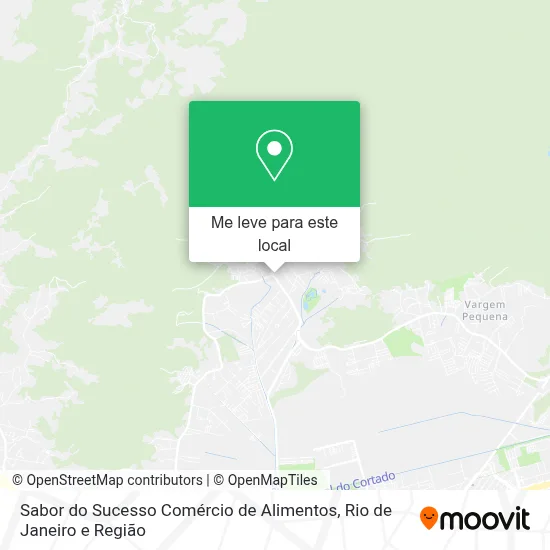 Sabor do Sucesso Comércio de Alimentos mapa
