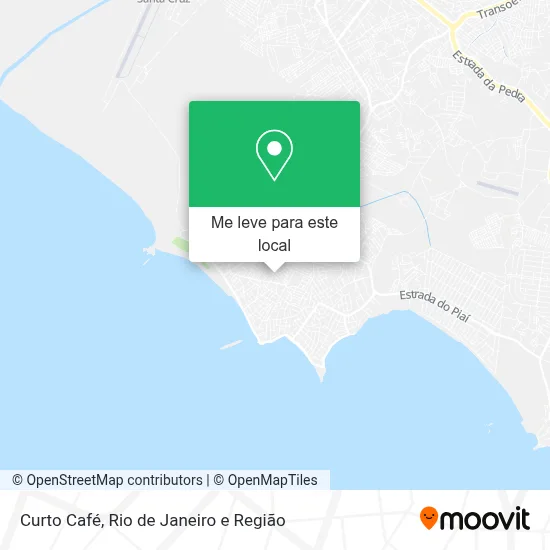 Curto Café mapa