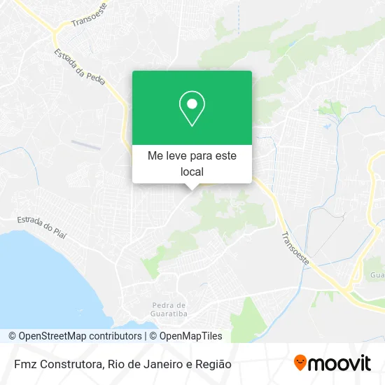 Fmz Construtora mapa