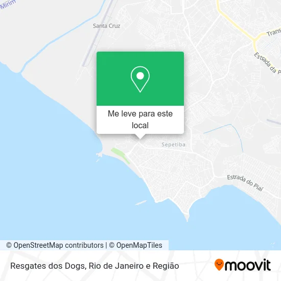 Resgates dos Dogs mapa