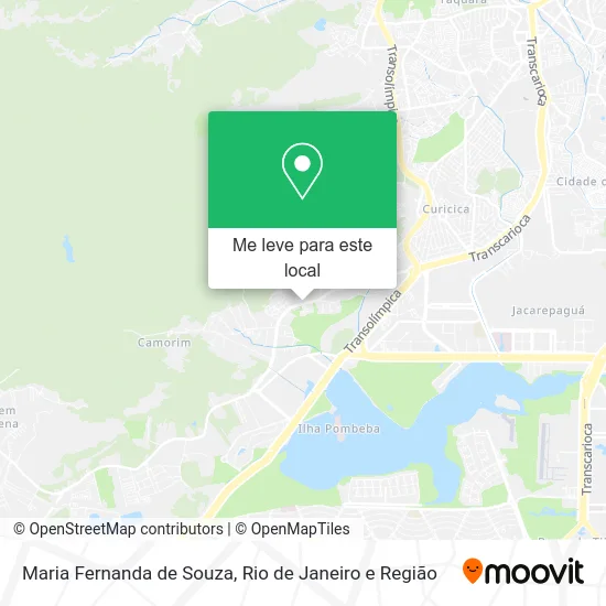 Maria Fernanda de Souza mapa
