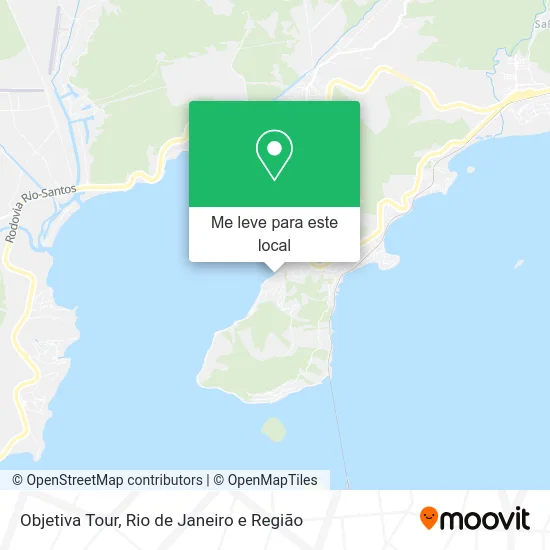 Objetiva Tour mapa