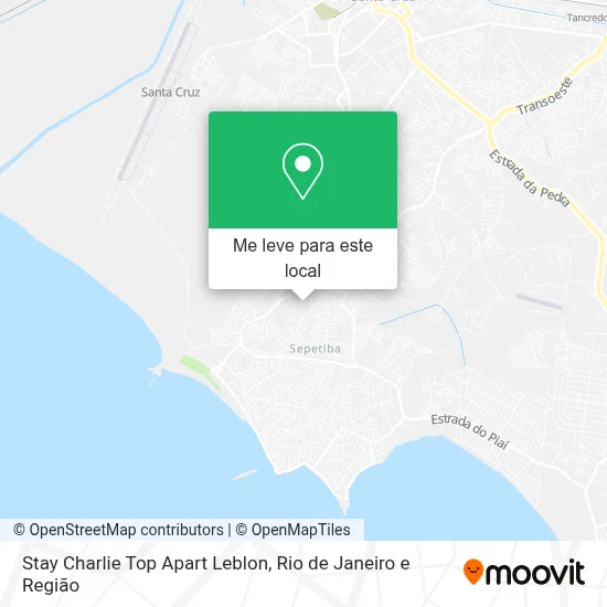 Stay Charlie Top Apart Leblon mapa