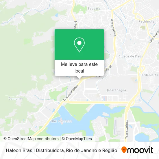 Haleon Brasil Distribuidora mapa