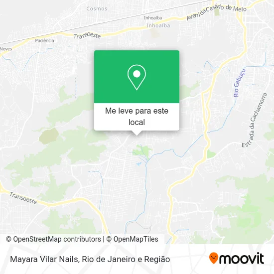 Mayara Vilar Nails mapa