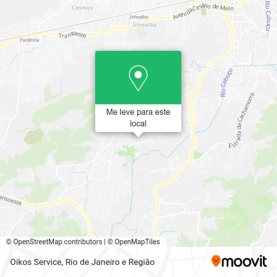 Oikos Service mapa