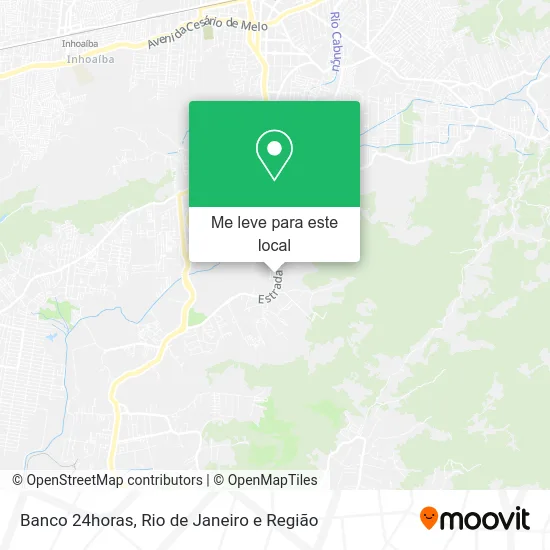 Banco 24horas mapa