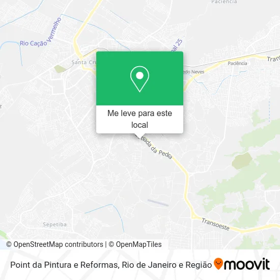 Point da Pintura e Reformas mapa