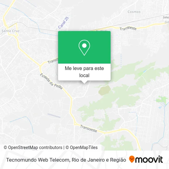 Tecnomundo Web Telecom mapa