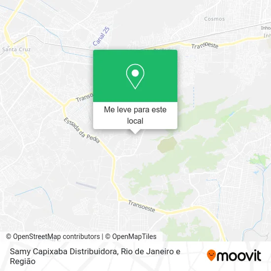 Samy Capixaba Distribuidora mapa