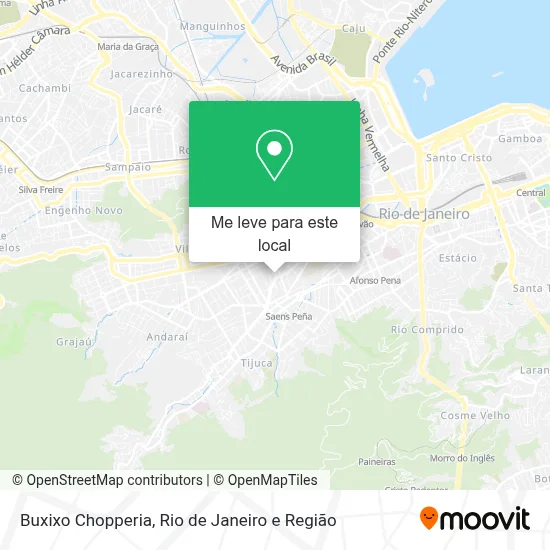 Buxixo Chopperia mapa