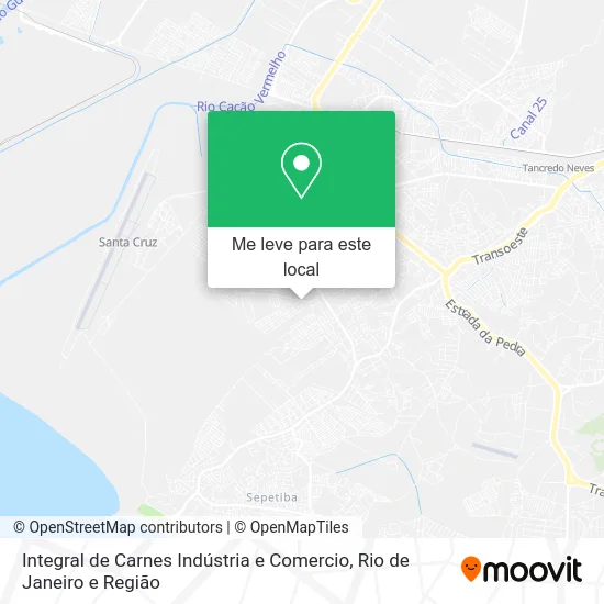 Integral de Carnes Indústria e Comercio mapa