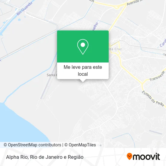 Alpha Rio mapa
