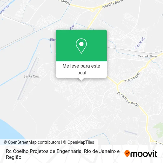 Rc Coelho Projetos de Engenharia mapa