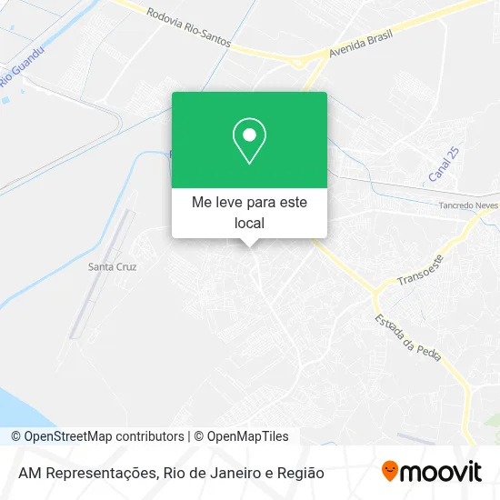 AM Representações mapa